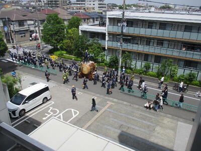 本校３階より２